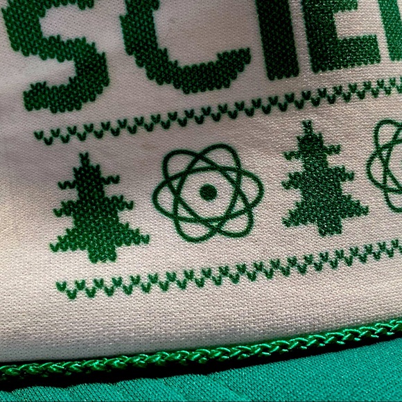 Holiday SCIENCE! Snapback Trucker Cap by OTTO nwot - Picture 2 of 4